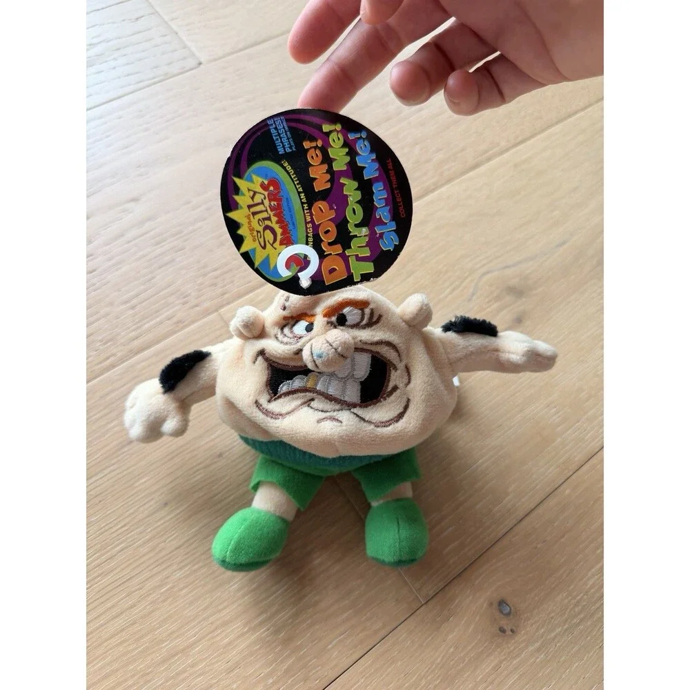 Vintage Silly Slammers #68 Killer Konrad Beanbag Plush With Tags No Sound